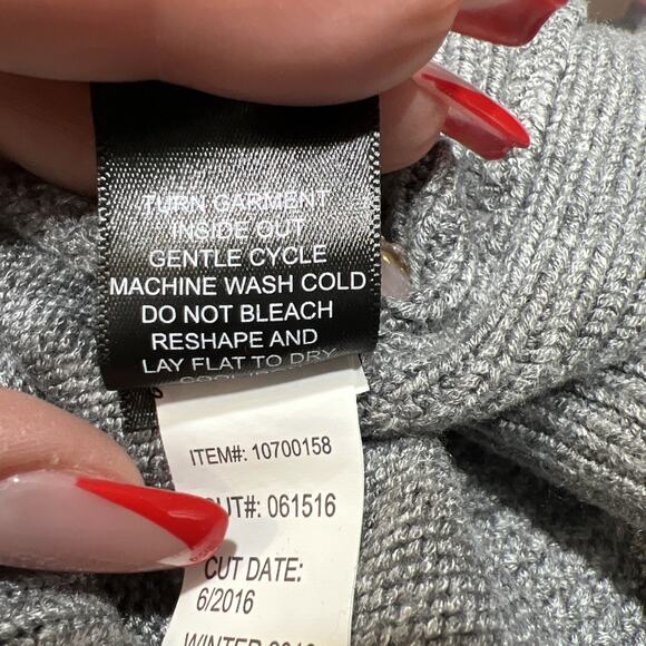 Torrid Sweater Ribbed Dress Gray Womens Size 6X - Picture 10 of 12